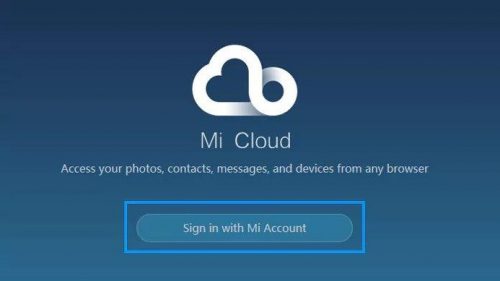 Как восстановить фото из xiaomi cloud