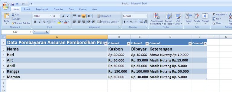 Logika Dan Fungsi Excel Riset 8706